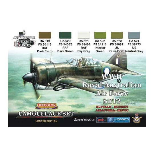 Acrylmalerei Set 2 Royal Australian AF | Scientific-MHD