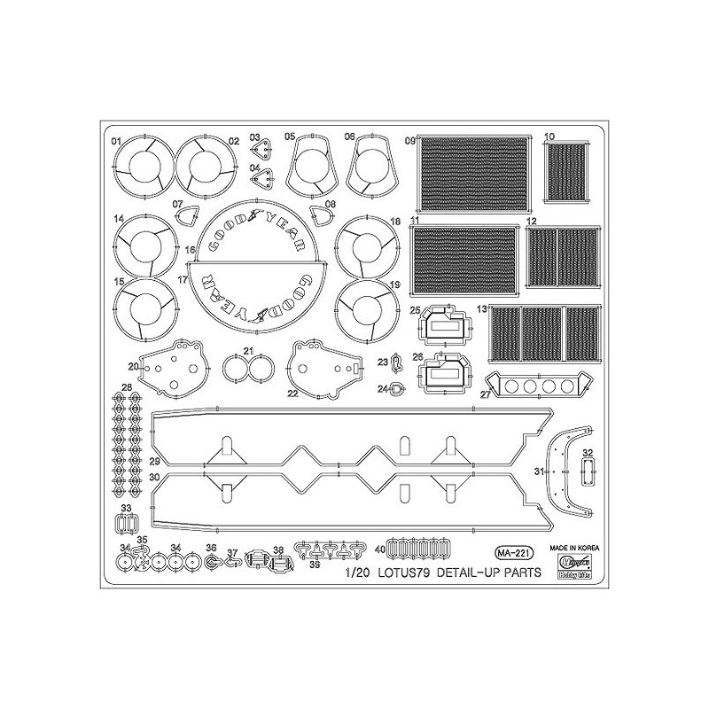 Kunststoffauto -Modell Foto Schnitt Lotus 791/24 | Scientific-MHD