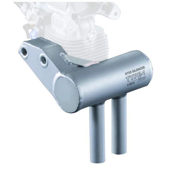 Silent Radio -kontrollierter thermischer Motor O.S. GT55 | Scientific-MHD