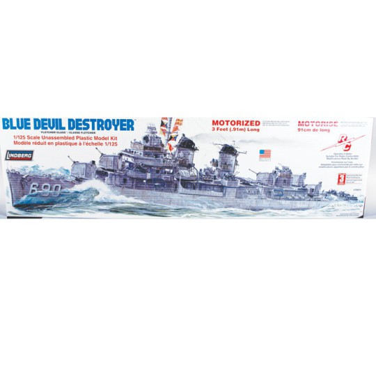 Blue Devil Plastic Boat Modell 1/125 Blue Devil Plastic Boat Modell 1/125 | Scientific-MHD