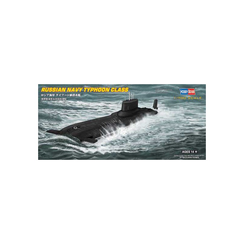 Russian Sailor -Underwater Plastikmodell Typhoon Klasse | Scientific-MHD