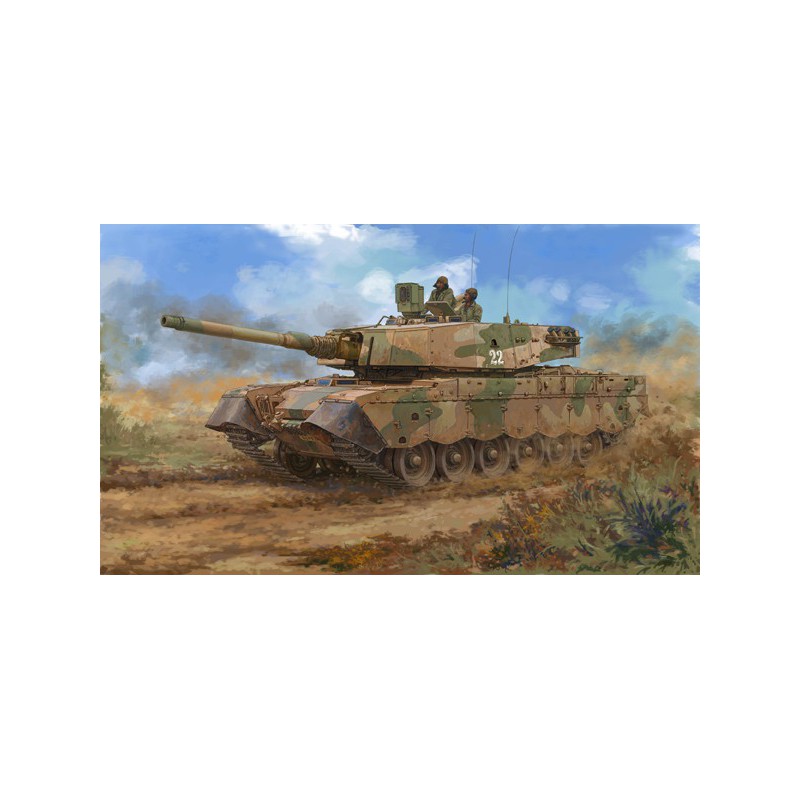 Olifant MK2 MB2 MBT 1/35 Kunststoff -Kunststoffmodell | Scientific-MHD