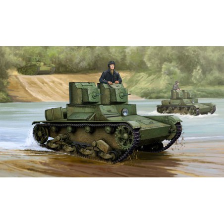 Sowjetischer T-26 Tank 19311/35 Plastikmodell für Kunststoff | Scientific-MHD Sowjetischer T-26 Tank 19311/35 Plastikmodell für Kunststoff | Scientific-MHD
