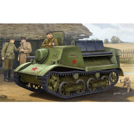 T-20 Traktor 1938 1/35 Kunststofftankmodell | Scientific-MHD T-20 Traktor 1938 1/35 Kunststofftankmodell | Scientific-MHD