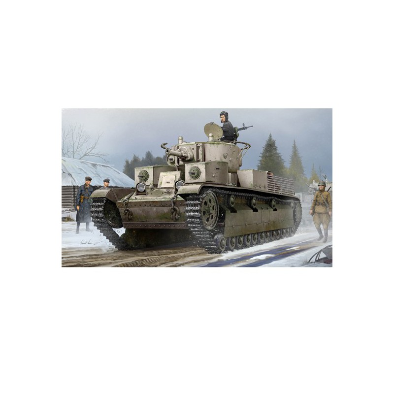 T-28 Kunststofftankmodell (nervös) 1/35 | Scientific-MHD