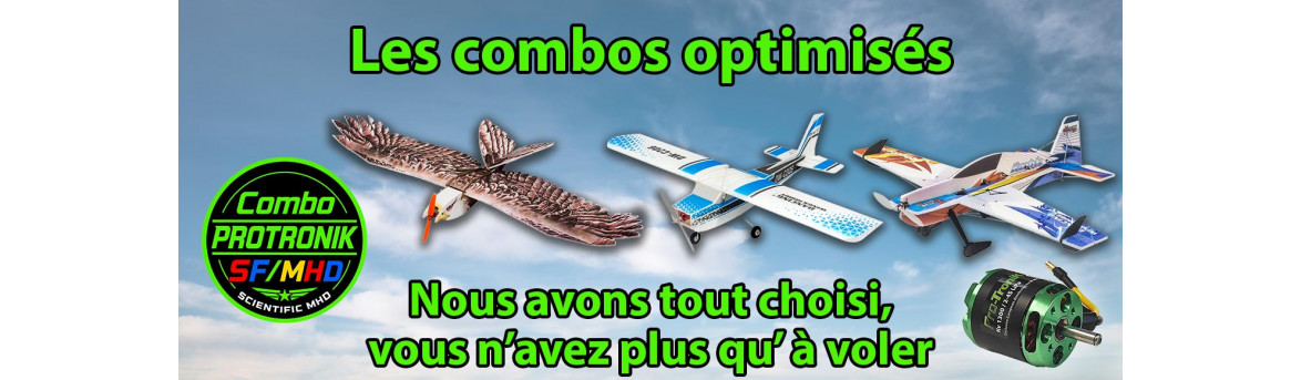 Combos Protronik: RC-Flugzeuge zum Ausrüsten bereit